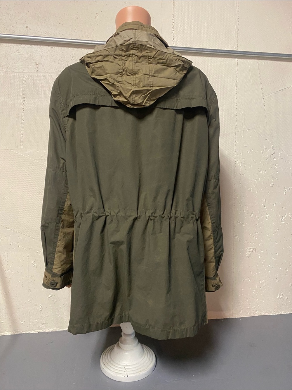 Men’s Territory Ahead Olive Green Hooded Jacket, Size XXL - Picture 2 of 12